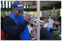 Trumpter at  Cafe du Monde