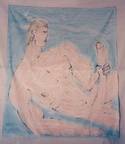 17th Century China, Acrylic on polyester, 53x62