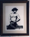 Rooster, Screan print, 16x20