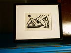 Block 69, Block Print, 8x10 Matted, Edition of 25