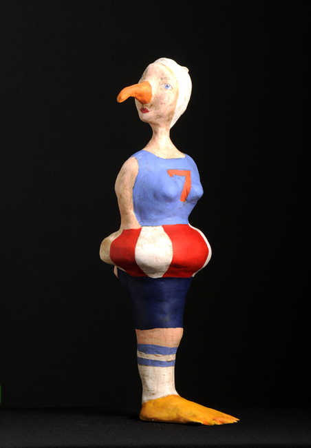 Beach Girl- Paper Clay