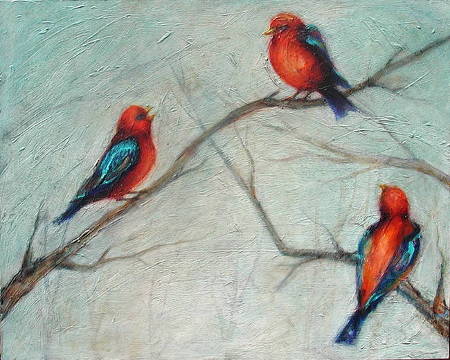 Birds at Dusk