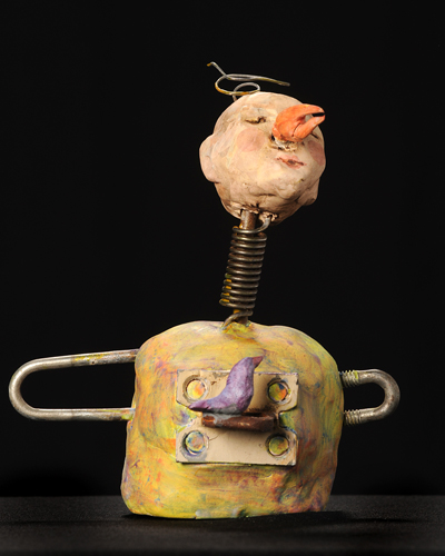 Claw Girl- paper clay