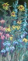 Blooms Against the Woods