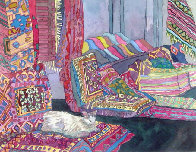 Lounging in Istanbul