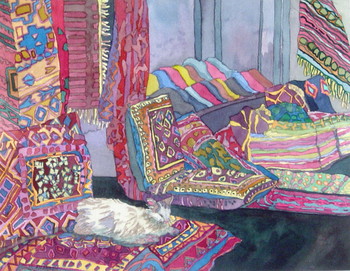 Lounging in Istanbul