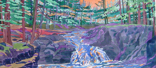 Sunset Falls