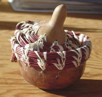woven baby gourd