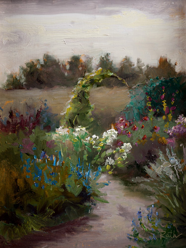 Garden in Violets
