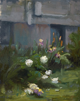 Falling Peonies