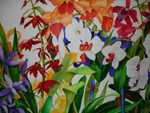 Orchid Garden in White