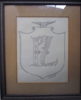 Caligraphy Micro Writing 3 Languages Drawing 1900