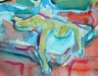 Man, Twisted & Recumbent