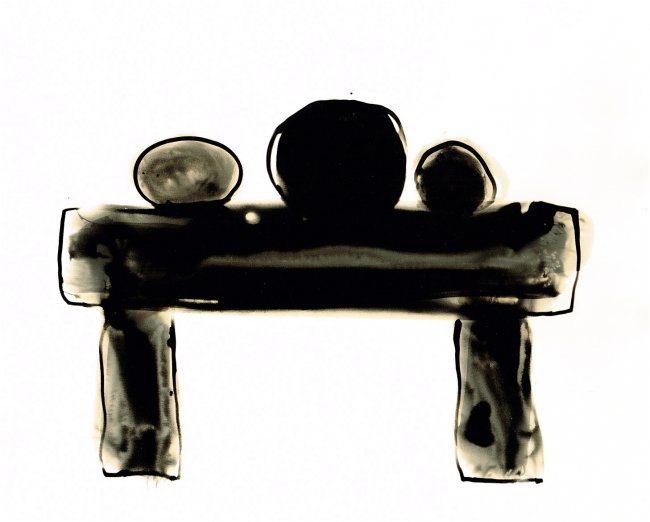 Three Altars with Prayer Stones, detail (part 2)