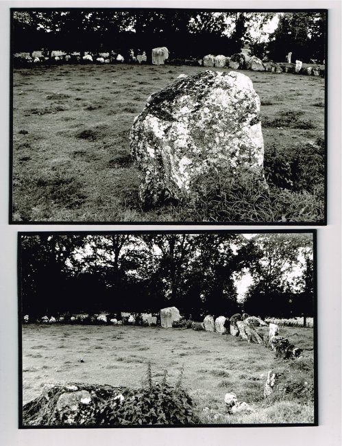 Stone Circle, the boxed set (detail showing photo image cards)
