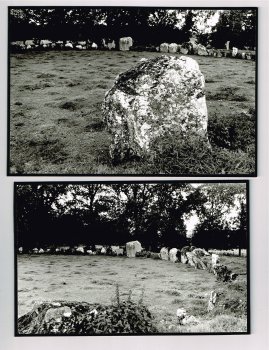 Stone Circle, the boxed set (detail showing photo image cards)