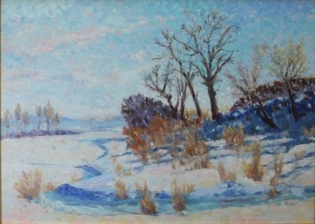 Wisconsin Winter Stream No. 1