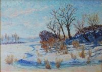 Wisconsin Winter Stream No. 1