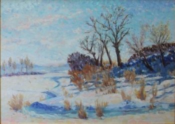 Wisconsin Winter Stream No. 1