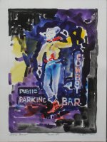 Neon Cowboy II at Congress Hotel in Tucson, AZ 