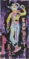 Neon Cowboy III at Congress Hotel in Tucson, AZ