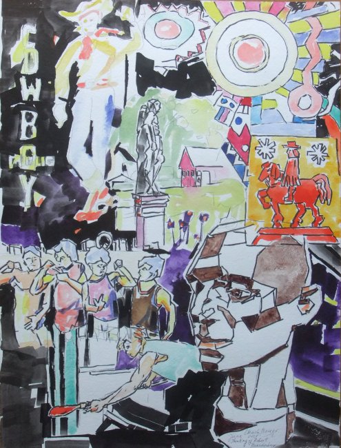 Thinking of Robert Rauschenberg