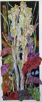 Indian Pipes in Leaves