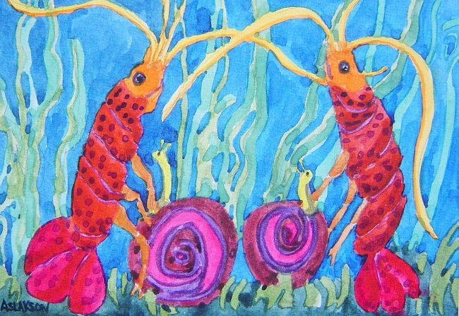 Lobster Quadrille with Snails