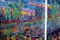 Night Lights (Diptych)