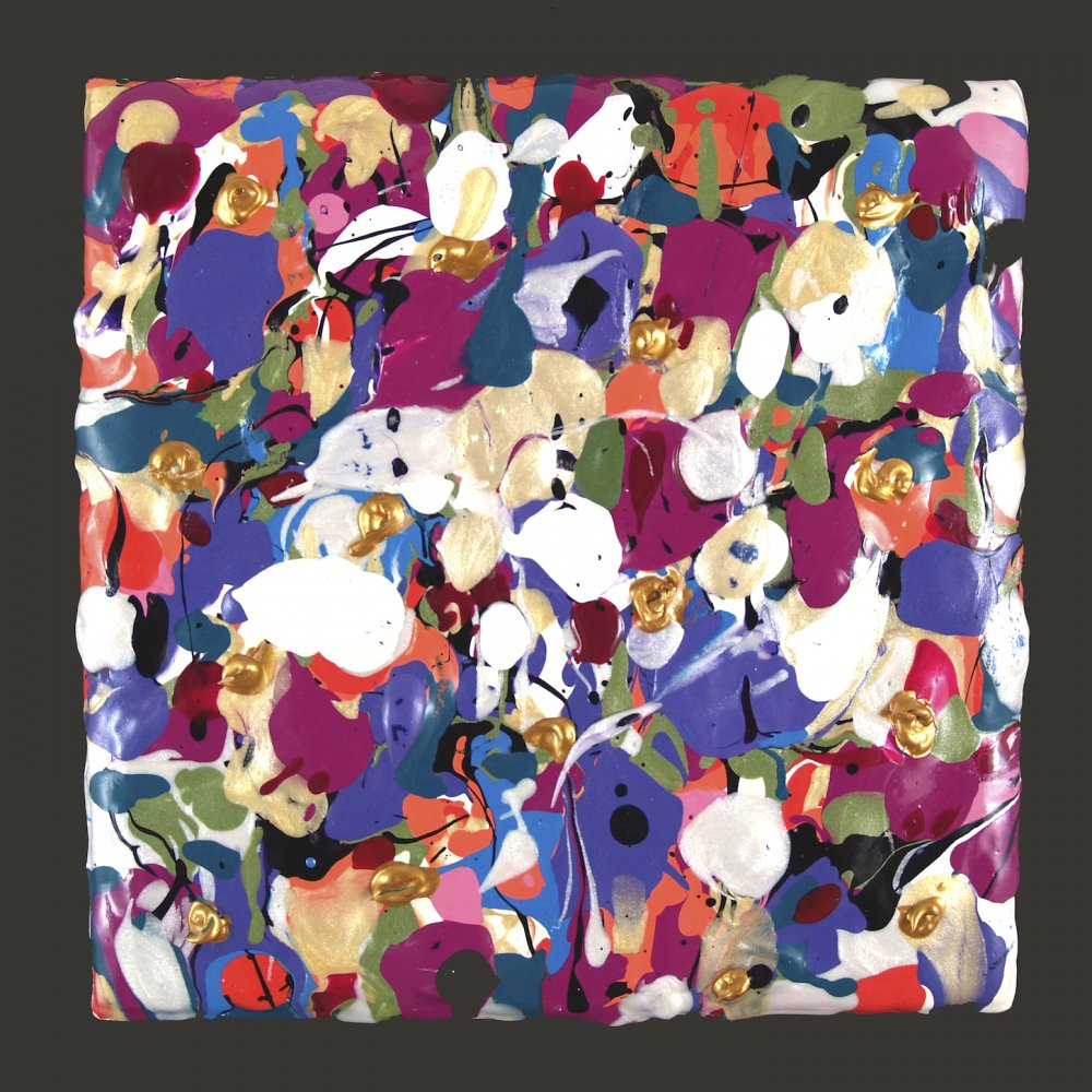 Purple, Magenta, and Orange Went Crazy