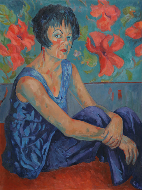 The Lady in Blue
