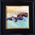 Beach 2, framed