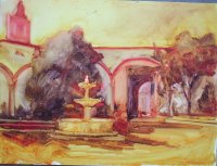 Step #1 Mexican Courtyard