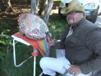 Chuck Beckwith with Mosaic Bowl 2