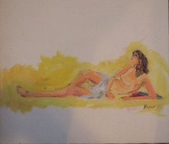 Figure in Sunshine