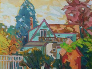 A-frame and Shed