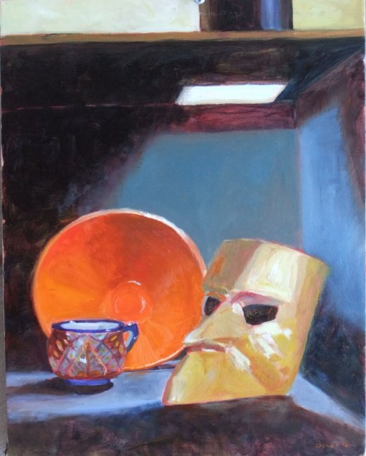 Venetian Gold  Mask (Bauta)