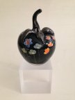Painted Glass Apple