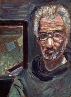 Self Portrait at night