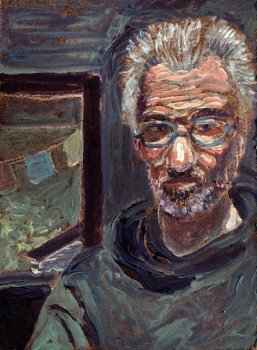 Self Portrait at night