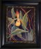 Yellow lady slippers orchid