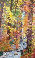 Cliff Streams in the Woods