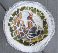 Rooster Bird Bath