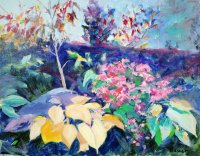 Hostas in Fall Garden No. 2