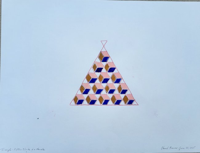 Triangle:  Fifteen Boxes and a Handle