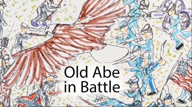 Old Abe in Battle