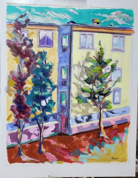 745 W. Washington Ave., View Out My Window