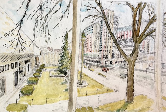 View From Humanities