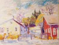 Farm in Snow, Blanchardville, Wisconsin