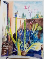 Ginny's Garden in San Miguel Allende, Mexico